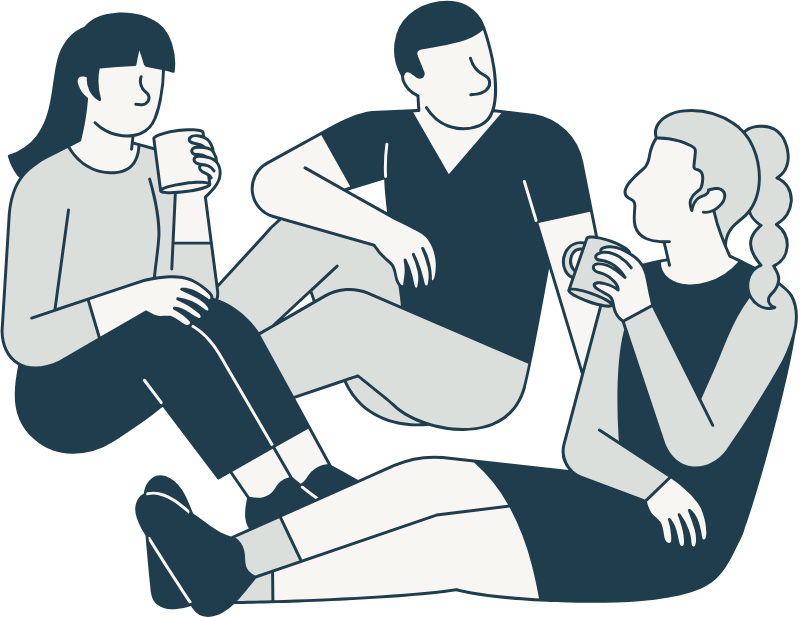 Team collaboration illustration